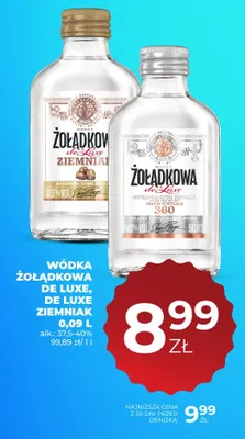 Wódka Żołądkowa de Luxe promocja w Duży Ben