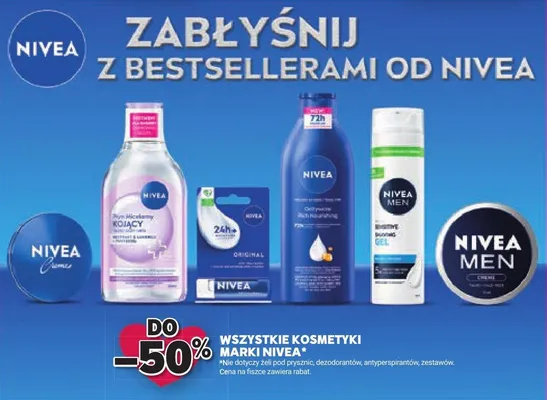 Kosmetyki Nivea promocja w Stokrotka