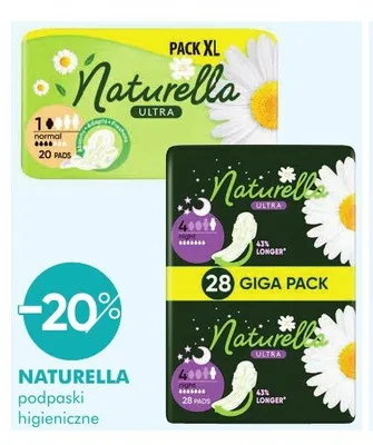 Podpaski higieniczne Naturella promocja w Super-Pharm