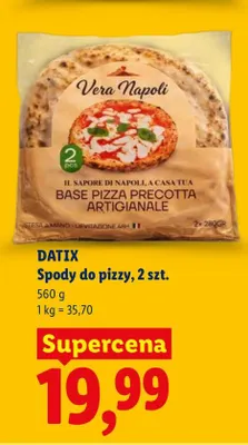 Spody do pizzy Datix promocja w Lidl