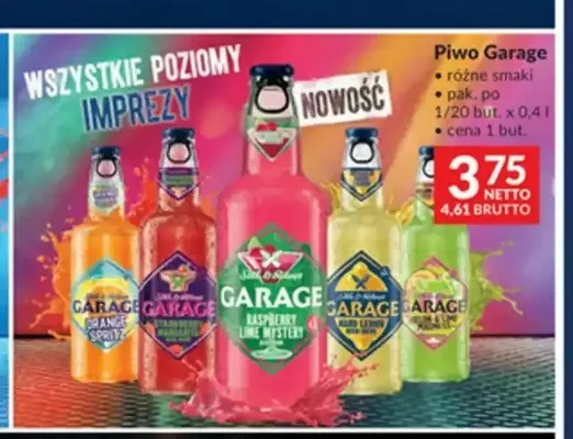 Piwo Garage Strawberry Margarita promocja w Makro