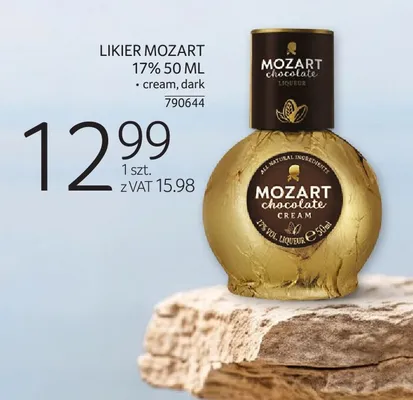 Likier Mozart dark 17% promocja w Selgros