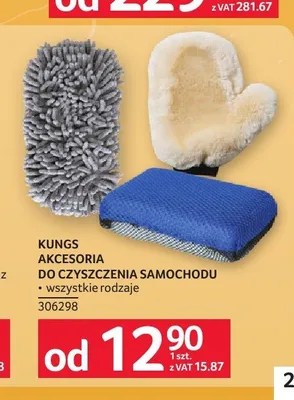 Akcesoria do czyszczenia samochodu Kungs promocja w Selgros