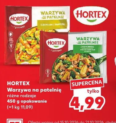 Warzywa na patelnię z koperkiem Hortex promocja w Kaufland