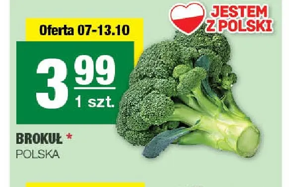 Brokuł promocja w SPAR