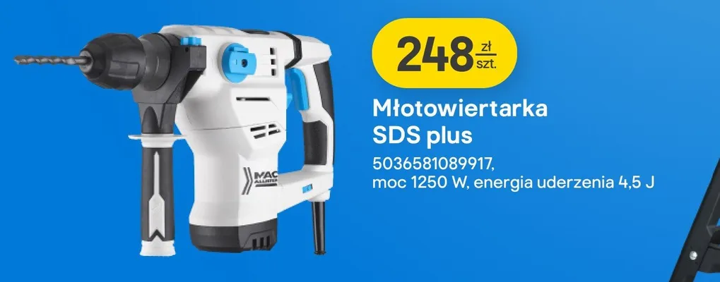 Młotowiertarka SDS plus promocja w Castorama