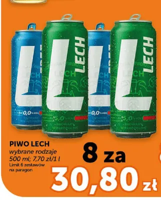 Piwo Lech promocja w Groszek