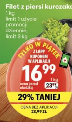 Filet z piersi kurczaka promocja w Delikatesy Centrum