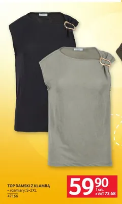 Top damski z klamrą promocja w Selgros