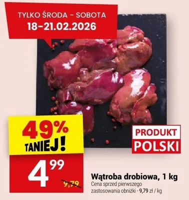 Wątroba drobiowa promocja w Twój Market