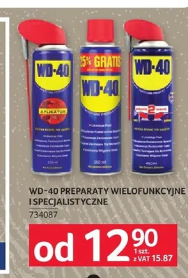 Preparat specjalistyczny WD-40 promocja w Selgros