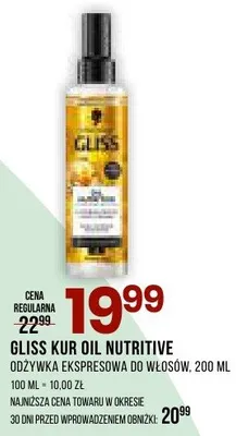 Odżywka ekspresowa Liquid Nutritive promocja w Drogerie Natura