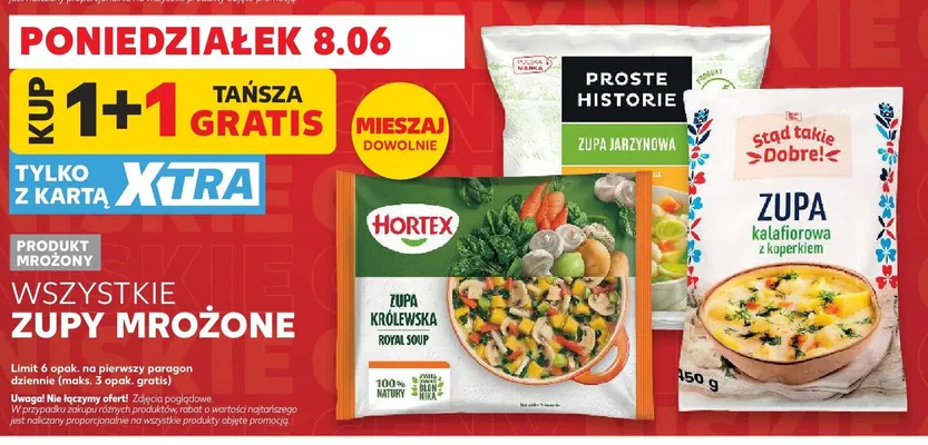 Zupa mrożona Królewska Hortex promocja w Kaufland