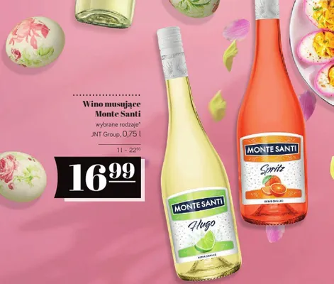 Wino musujące Monte Santi Sprite promocja w POLOmarket