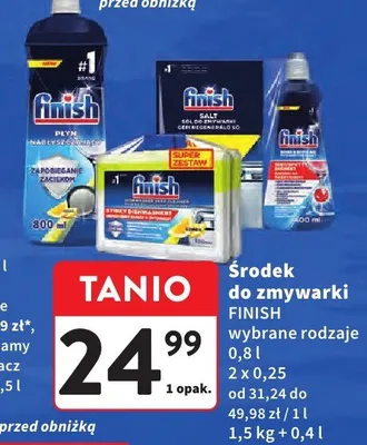 Środek do zmywarki wybrane rodzaje promocja w Intermarche