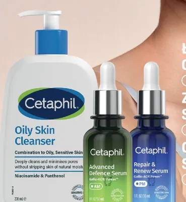 Zaawansowane serum ochronne Cetaphil Advanced Defence Serum skóra sucha i wrażliwa promocja w Hebe