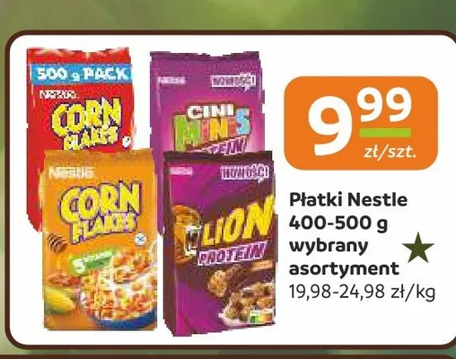 Płatki śniadaniowe Nestle Lion promocja w Społem Częstochowa