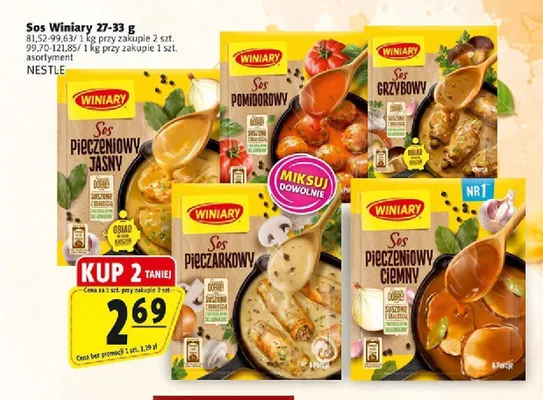 Sos grzybowy Winiary promocja w Prim Market