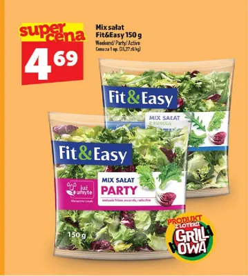 Mix sałat Fit&Easy Party promocja w TOPAZ