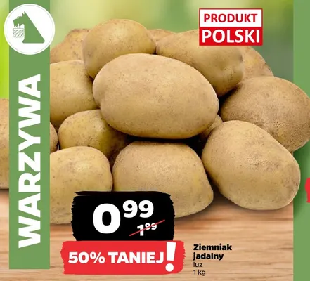 Ziemniaki jadalne promocja w Netto