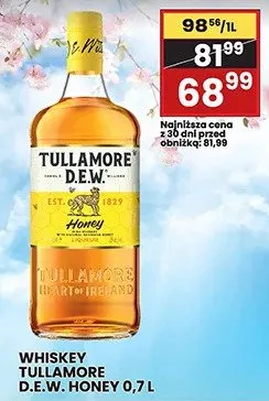 Whiskey Tullamore D.E.W. Honey promocja w Wafelek