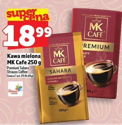 Kawa mielona premium sahara promocja w TOPAZ