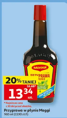 Przyprawa w płynie Maggi promocja w Auchan