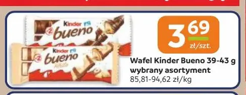 Wafel Kinder Bueno promocja w Gama
