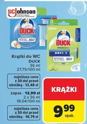 Krążki do WC promocja w Carrefour Market