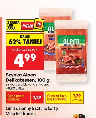 Szynka szwarcwaldzka promocja w Biedronka
