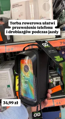 Torba rowerowa promocja w Biedronka