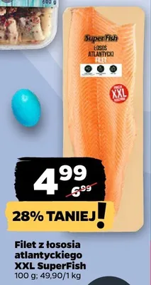 Filet z łososia atlantyckiego XXL promocja w Netto
