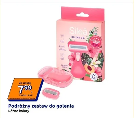 Podróżny zestaw do golenia Sileä promocja w Action