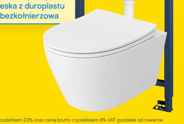 Miska WC Dino Solider promocja w Castorama