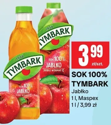 Sok 100% jabłkowy promocja w Chorten