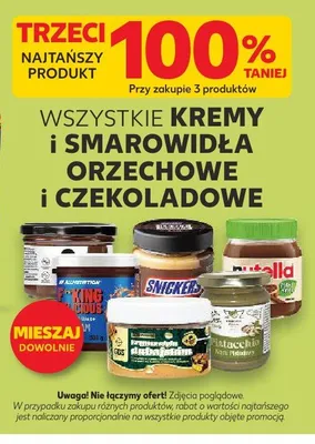 Krem orzechowy promocja w Kaufland