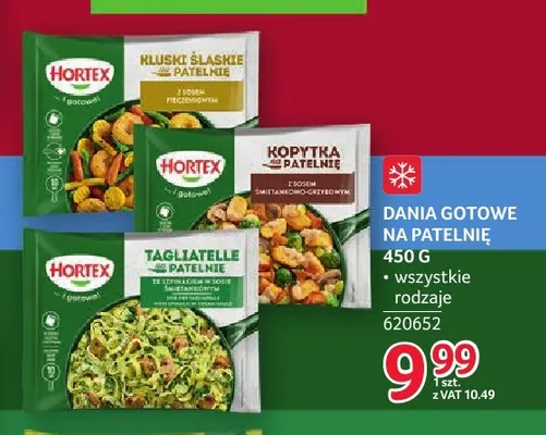 Kopytka na patelnię z sosem śmietankowo-grzybowym Hortex promocja w Selgros