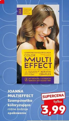 Szamponetka koloryzująca JOANNA MULTIEFFECT promocja w Kaufland