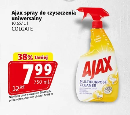 Ajax spray do czyszczenia uniwersalny Multipurpose Cleaner promocja w Prim Market