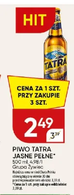 Piwo Tatra promocja w Chata Polska