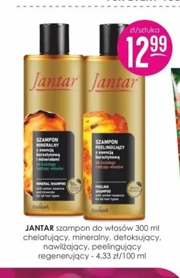 Szampon do włosów Jantar detoksykujący promocja w Drogerie Jasmin