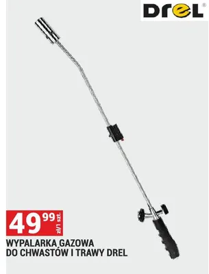 Wypalarka gazowa do chwastów i trawy Drel promocja w Merkury Market