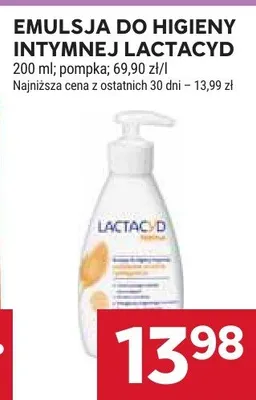 Emulsja do higieny intymnej Lactacyd promocja w Stokrotka