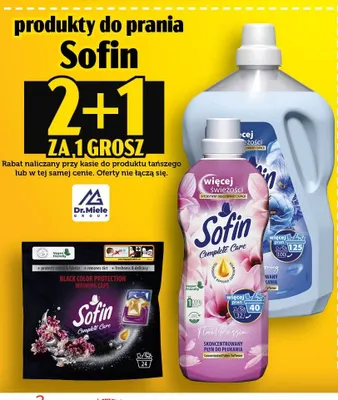 Skoncentrowany płyn do płukania Sofin Complete Care Floral Passion promocja w TOPAZ