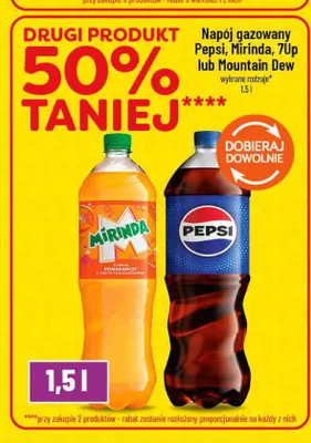 Napój gazowany Mountain Dew promocja w POLOmarket