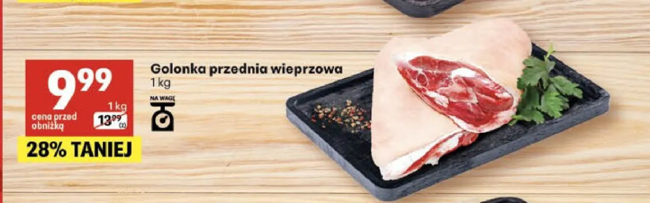 Golonka przednia wieprzowa promocja w Delikatesy Centrum
