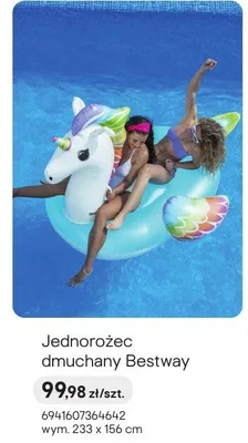 Jednorożec dmuchany  promocja w Castorama