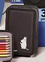 Piórnik Moomin czarny pionowy promocja w Empik