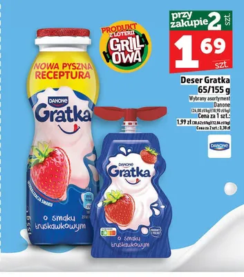 Deser Gratka Danone promocja w TOPAZ