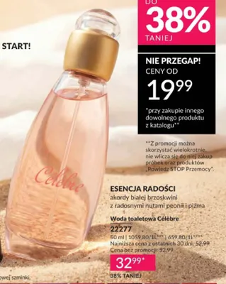 Woda toaletowa Avon Célèbre promocja w AVON